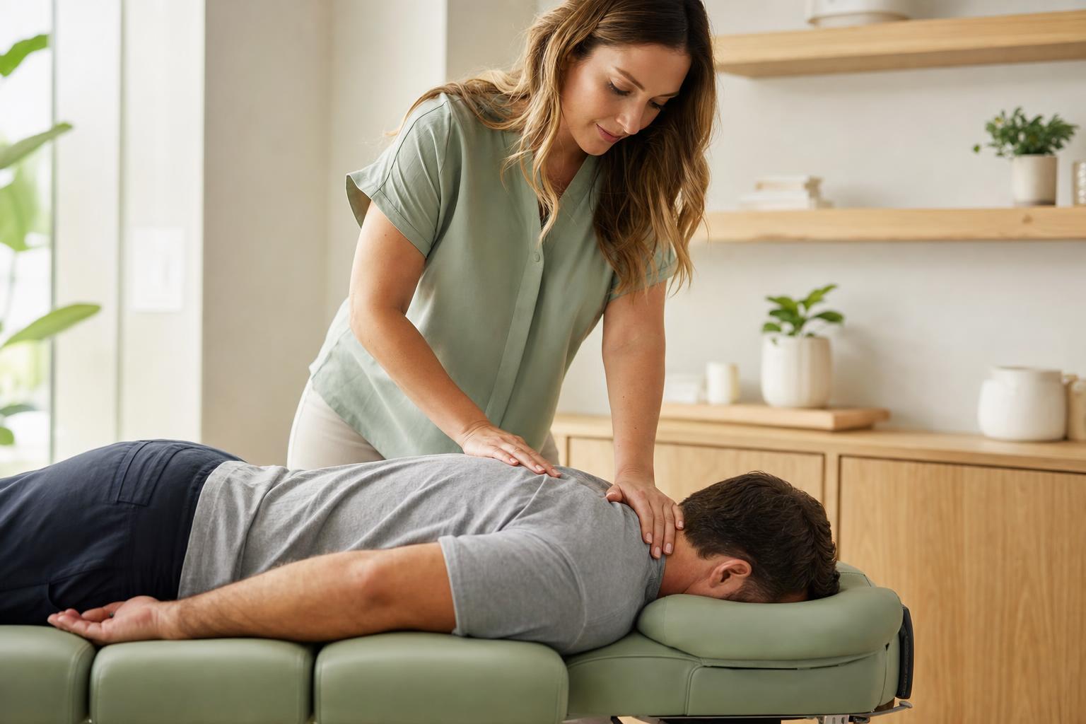 Chiropractic care spinal adjustment in Tracy, CA